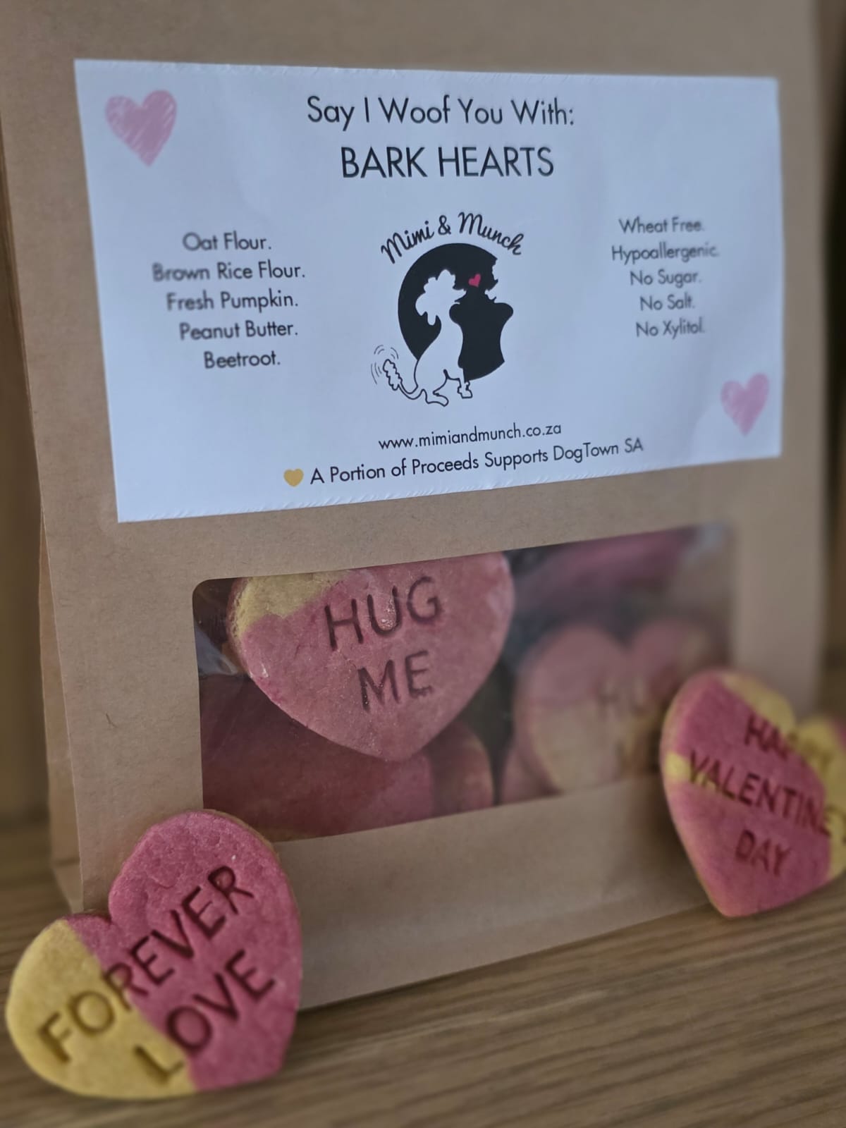 Valentine Bark Hearts