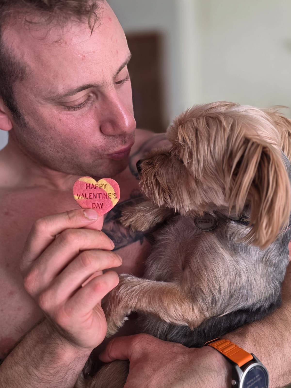 Valentine Bark Hearts