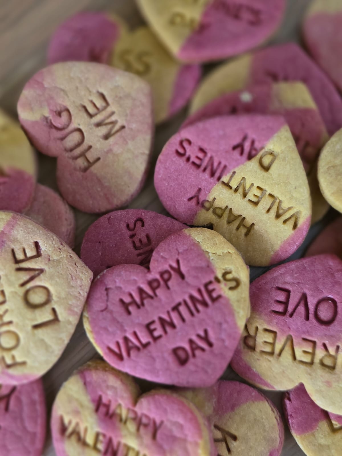 Valentine Bark Hearts