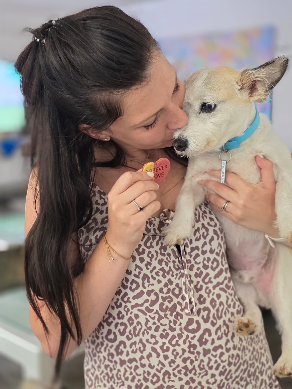 Valentine Bark Hearts